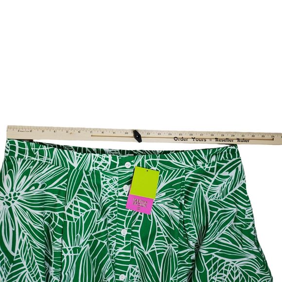 TABITHA BROWN x TARGET Tropical Floral Print Maxi Skirt Size 1X Green White NEW - Picture 11 of 13